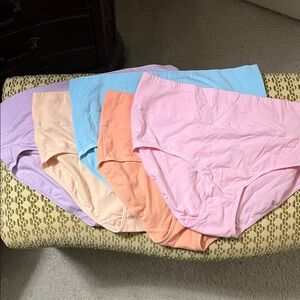 Pokarla Pastel Full Coverage Underwear Size XL (set of 5)